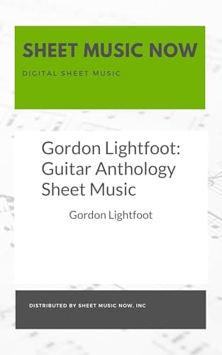 Image of Gordon Lightfoot: Guitar Anthology Sheet Music