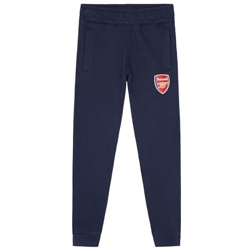 Image of Arsenal F.C. Boys Sweatpants with 2 Pockets and Cuffed Ankles (Navy, 13 Years)