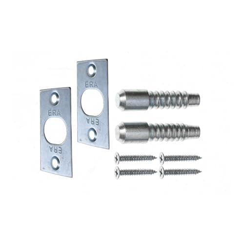 Image of Ironmongery Solutions® Timber Door Hinge Bolt – High-Security Anti-Pry Reinforcement Bolt for Wooden Doors – Hardware Fittings Included