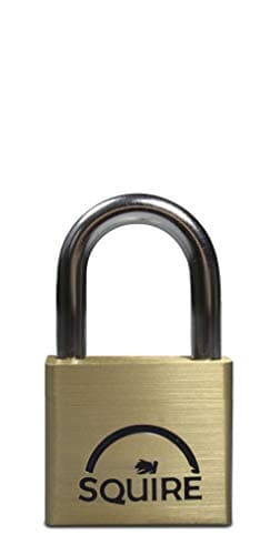 Image of Henry Squire LN4 KA Lion Premium Solid Brass Padlocks, Twin Pack