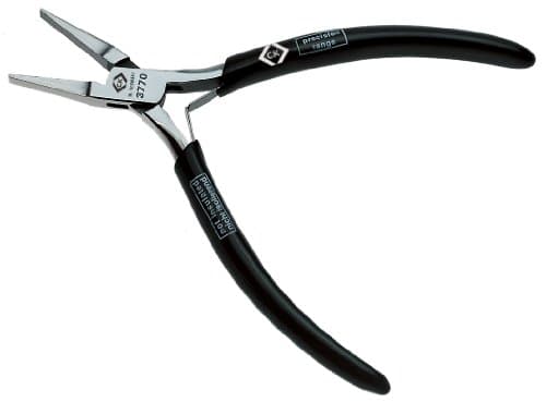 Image of C.K Classic T3770 120mm Precision Flat Nose Pliers,Silver