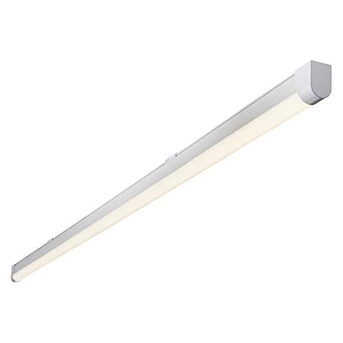 Image of ECOLINEAR Slim Profile Indoor 5FT 22W SMD LED Batten - Cool White 4000K Energy Saving Ceiling LED Tube Light 2150 Lumens - Integrated Tube Lamp With Suspension Clips| IP20 for Commercial, Office, Home