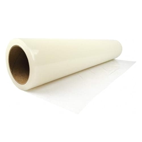 Image of Super Sticky Self Adhesive Carpet Protection Rolls Clear Waterproof Film for Stairs & Carpet (600mm x 50m)