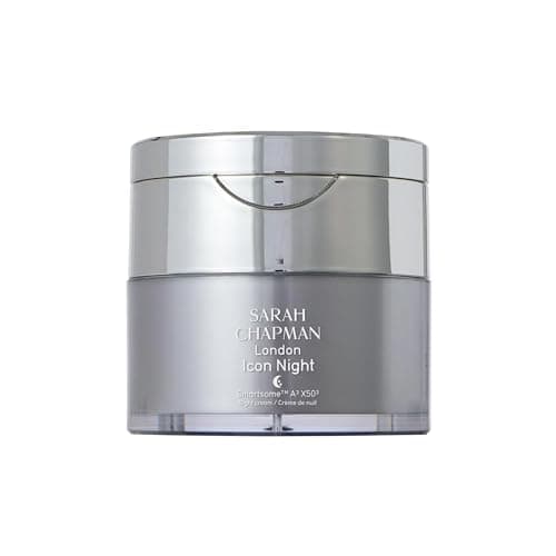 Image of Sarah Chapman Icon Night Smartsome Intelligent Night Cream, 30ml – Vitamin A Retinal Night Moisturiser with Peptides, Anti Ageing, Firming, Smoothing & Skin Renewal Treatment