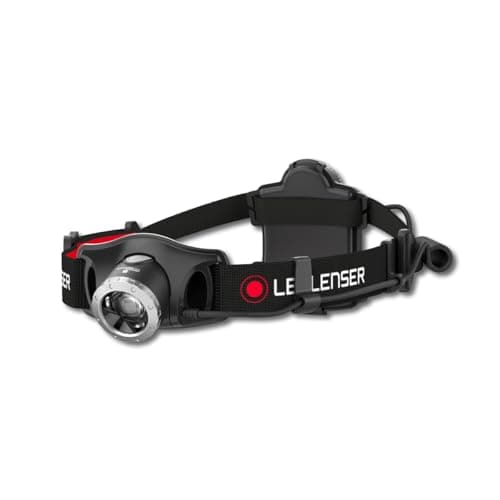 Image of Ledlenser H7R.2 Rechargeable LED Head Torch, Super Bright 300 Lumens Headlamp, IPX6, Up to 30 Hours Run Time, Powerful Strobe Self Defense Feature, Camping Headlight, Running Torch, Hiking Equipment