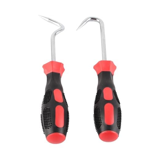Image of Kelawoly 2PCS Hose Removal Hook Set Vehicle Maintenance Tool with Comfort Grip for Radiator Heater Transmission Line Stuck Hose Remover