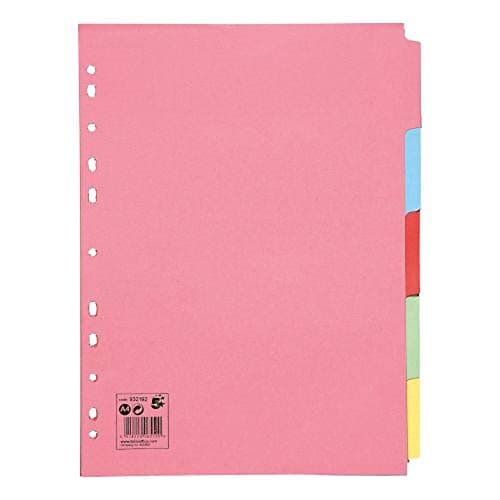 Image of 5 Star A4 5-Part Subject Dividers