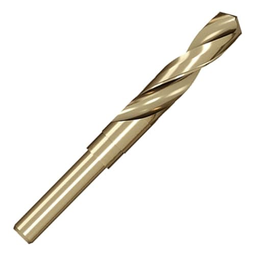 Image of Meccion HSS Cobalt Drill Bit 16.5mm Reduced Shank Twist Drill Bit for Metal, Stainless Steel, Aluminium, Wood, Plastic, Non-Ferrous Etc.