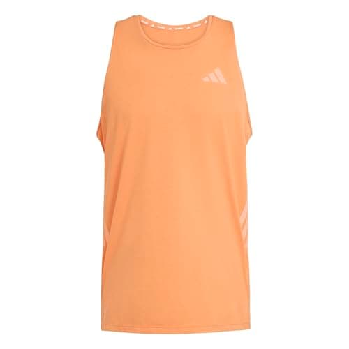Image of adidas Men's ADI365 Running Climacool Iconic Tank, Dusky Orange, XL