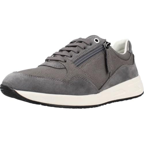 Image of Geox Women's D Bulmya B Trainers, Dk Stone, 4 UK