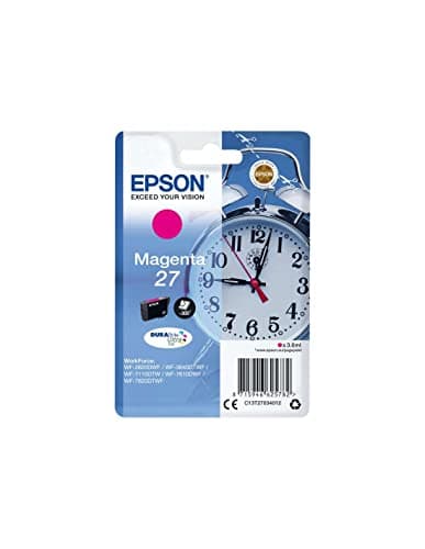 Image of Epson 27 Magenta Alarm Clock Genuine, DuraBrite Ultra Ink Cartridge