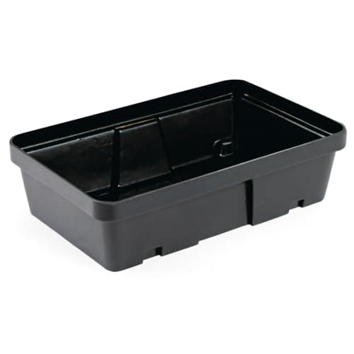 Image of Spill Trays - Plastic Tray 20L Spill Containment Tray, Spills Deep Tray - 60X40X15.5 cm Medium Drip Tray for Drum, Leaks, Workshops, Garages and Industrial Use - Without Grating by Horison Industries