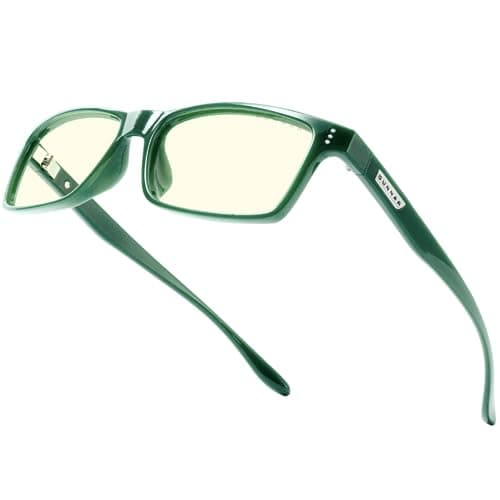 Image of Gunnar Gaming and Computer Eyewear - VERTEX - Frame Colour: Moss - Lens Tint: Clear (Blocks 35% Blue Light & 100% UV Light) Focus - Blue Light Blocking Glasses