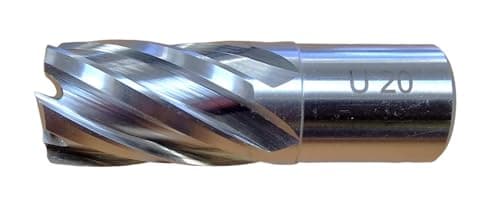 Image of 20mm Broaching Cutter For Magnetic Drill Universal Fitting Mag Drilling Bit Annular cutter 12-32mm Diameter x 25 mm Length HSS Rotabroach Type Annular Mag Drill Broach Hole Cutter for Steel