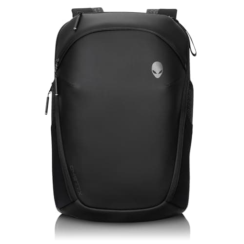 Image of Alienware AW724P Horizon Travel Backpack - Fits upto 18-inch, 840D Fabric, EVA Foamed, Weather-resistant, Shockproof, Padded Shoulder Strap, Padded Back, RFID Blocking Pocket - Galaxy Weave Black