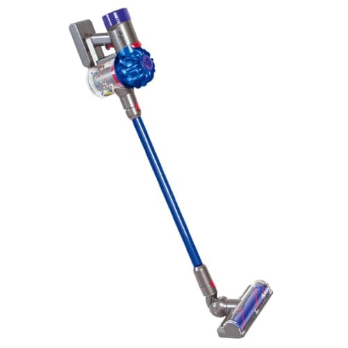 Image of Casdon Dyson Cordless TOY Vacuum Cleaner Interactive & Officially Licensed Toy For Children Aged 3+ Realistic Role-Play Fun, Blue