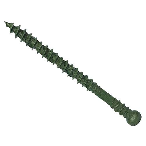 Image of ForgeFast Reduced Head Decking Screws | 4.5 x 60mm | Green Elementech 2000 | Tub 500
