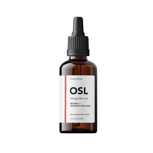 Image of Retinol 1 In Squalene Serum 30ML - Friendly Anti-Aging Retinol Serum for Face & Hyaluronic Acid Serum - Infused with Vitamin E and 1% Retinoid Serum