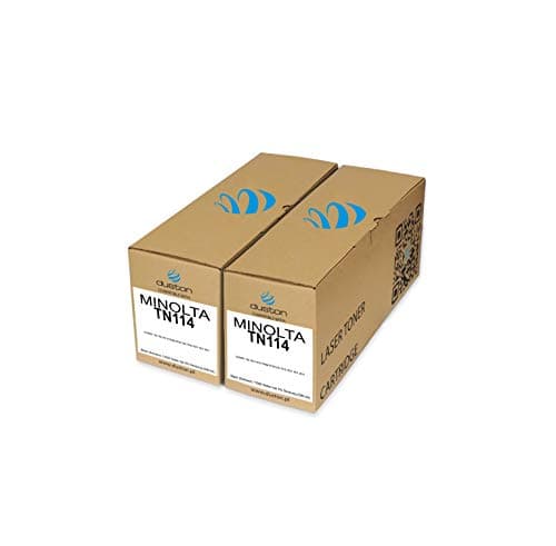 Image of duston 2x TN114, 8937784 black toner compatible with Konica Minolta Digital Di162 163 210 7516 7521 7616