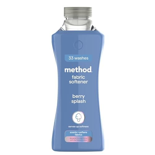 Image of method Fabric Softener, Fabric Conditioner to Soften Your Clothes, With Fresh Berry Scent, 1x 33 Washes 1x 990ml