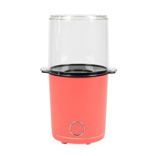 Image of Giles & Posner Funfair Popcorn Maker – Electric Popcorn Popper, 2 in 1 Lid & Serving Bowl, Ready in 2 Minutes, 50g Kernel Capacity, Measuring Spoon Included, Compact, Movie Nights, Parties, Red