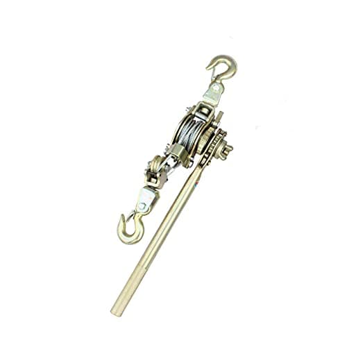 Image of SBCGFY Cable Puller Hand Winch - 2/3/4 Ton Power Puller for Vehicle Rescue & Automotive Hoisting with Double Hook,2t
