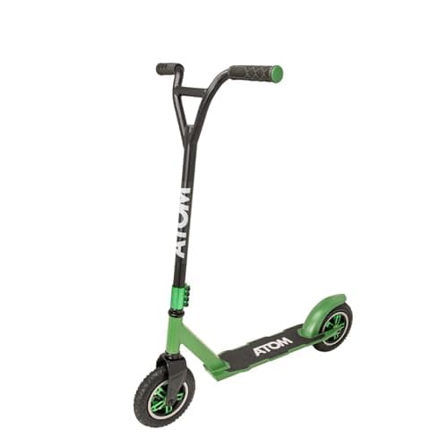 Image of ATOM Dirt Rider Scooter | Chunky 2 Wheeled | Perfect For Off Road Stunts & Trick Scooter | Dirt Ramp Trick | Max Weight 100KG | All Adults & Teenagers Aged 6-18+