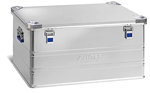 Image of Alutec Industrial 157 Aluminium Box Capacity 157 L 750 x W 550 x H 381 mm Dust/Splashproof Tool Box Storage Box Weight 7.52 kg 13157
