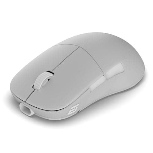 Image of ENDGAME GEAR XM2w 4K V2 USB Optical Wireless Gaming Mouse – 4000Hz Polling Rate, PixArt PAW3950 Sensor, Kailh GX Switches, Hybrid Skates, 61.5g Lightweight – White Frost