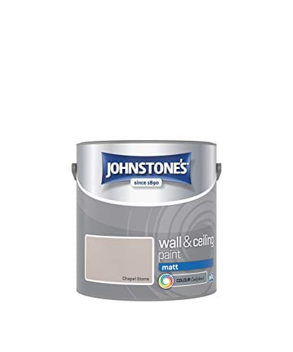Image of Johnstone's Wall and Ceiling Matt Emulsion Paint - Chapel Stone 2.5L