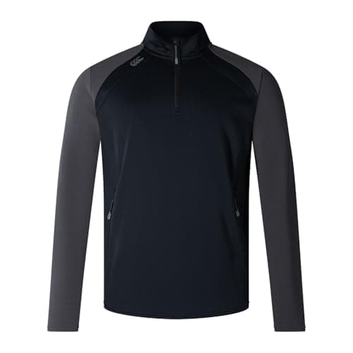 Image of Canterbury Mens Elt Quarter Zip Top Black M