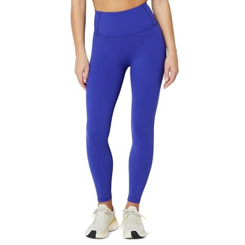 Image of Amazon Essentials Women's Power Sculpt High-Rise 7/8 Workout Length Legging with 25” (63.5cm) inseam, Royal Blue, XL