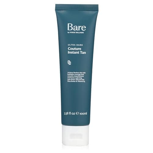 Image of Bare by Vogue Couture Instant Tan | Silky, Lightweight That Melts Effortlessly Delivering an Instant Sunkissed Tint | Evens Skin Tone for a Smooth, Soft-Focus Finish (100 ml) - Ultra Dark