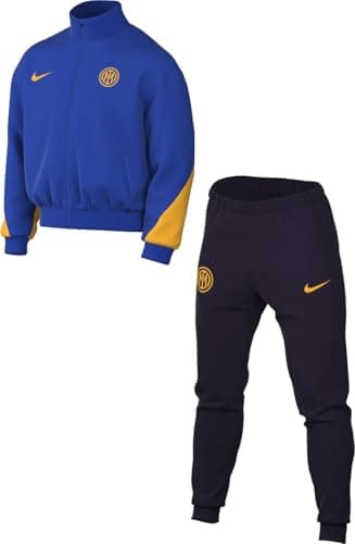 Image of Nike Inter Milan Strike Third Dri-Fit Football Tracksuit Knitted Material (Mens), Lyon Blue/University Gold, FQ2473-438, 2XL
