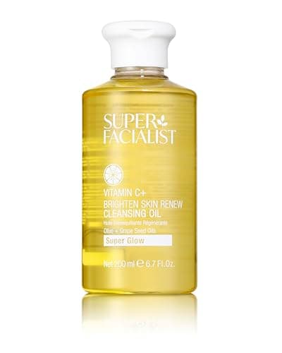 Image of Super Facialist Vitamin C Cleansing Oil - Gentle Face Wash for Women, Removes Waterproof Makeup, Deep Pore Cleanser, Suits All Skin Types, Radiant & Soft Skin, 200ml
