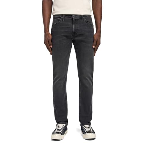 Image of Lee Men's Luke Slim Fit Tapered Leg Jeans, Asphalt Rocker, 36 W/30 L