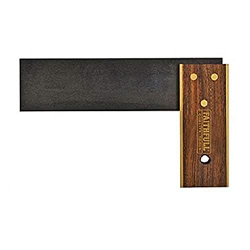 Image of Faithfull FAITRY6 Carpenters Try Square, Black, 150 mm (6 Inch)