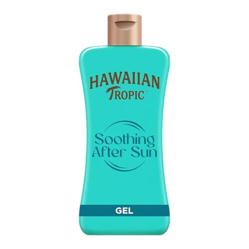 Image of Hawaiian Tropic Cooling Aloe Gel with Aloe Vera and Vitamin E 200ml | Aloe Vera After Sun