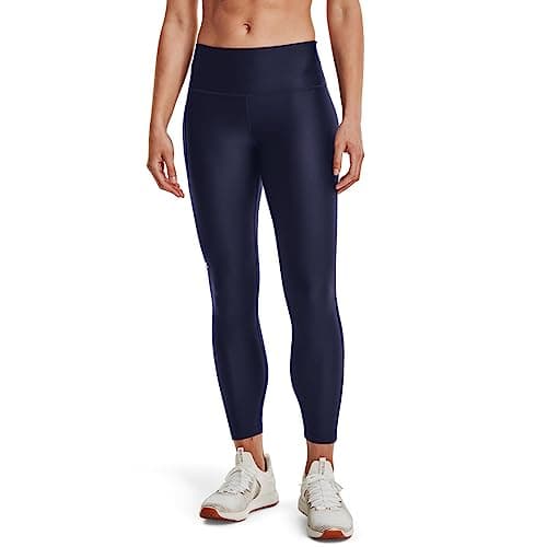 Image of Under Armour Women's Armour Armour Hi Ankle Leg, Full-Length High-Waisted Gym Leggings, Running Tights with 4-Way Stretch and No-Slip Waistband, Ideal for Yoga, Pilates, Cycling, etc