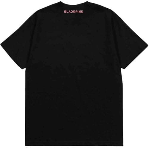 Image of BlackPink T Shirt Pink Venom Band Logo Official Unisex Black M