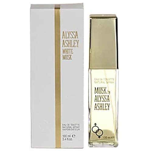 Image of Alyssa Ashley White Musk 100ml/3.4oz Eau De Toilette Spray EDT Perfume for Women