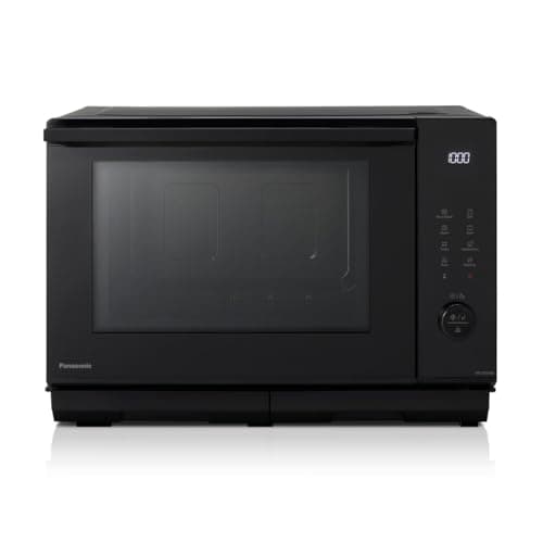 Image of Panasonic NN-DS59NBBPQ Steam Combi Microwave Oven With Grill Option, 27 Litre, 1000 W, 6 Combination Cooking Programmes, Black