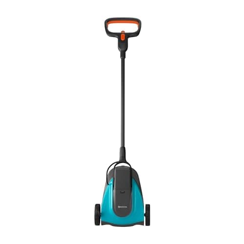 Image of Gardena Battery Lawnmower HandyMower 22/18 V P4A without battery: Manual lawnmower, for lawns up to 50 m², adjustable cutting height, mulching function (14620-55)