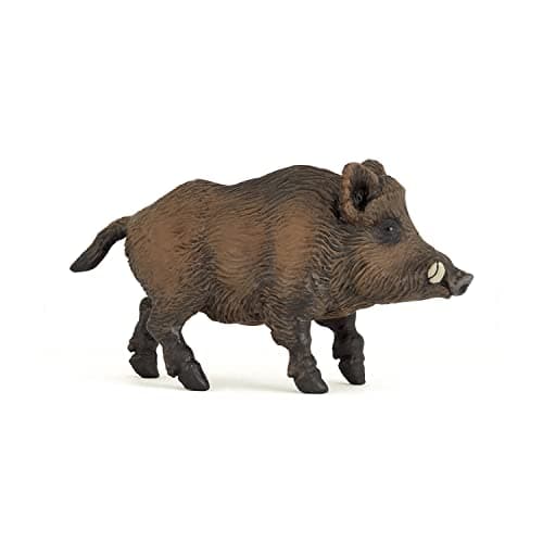 Image of Papo - Realistic Wild Boar Figure Toy for Kids - Ages 3+ - Wild Life Collection - Educational Play Forest Animals Discovery - Gift Idea Toy for Girls and Boys