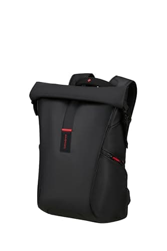 Image of Samsonite Paradiver Light - Expandable Rolltop Laptop Backpack 17.3", 49 cm, 25/35 L, Black