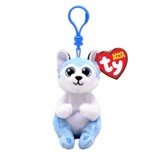Image of ty Thunder the Husky - Beanie Bellies Key Clip
