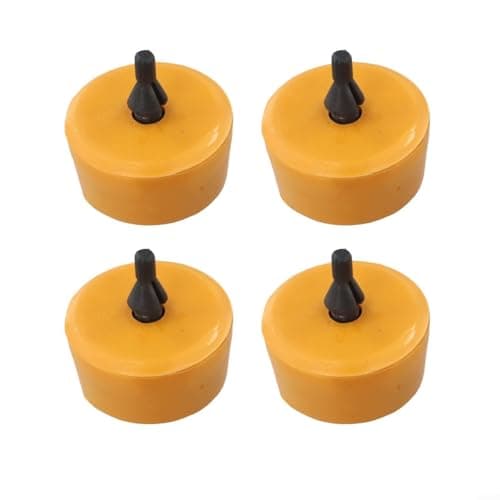 Image of HomeVortex 4x Rear Bump Stop for Leaf Spring 2K0511155A Direct Replacement Rubber Suspension Buffer Compatible with for Caddy Mk3 Mk4 Small Van Bus 2004-2020 Set