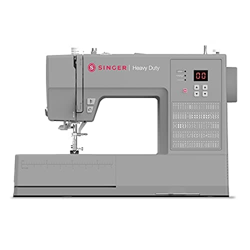 Image of VSM Singer Heavy Duty 6605C Sewing Machine, Grey, Metal & Alloy Steel