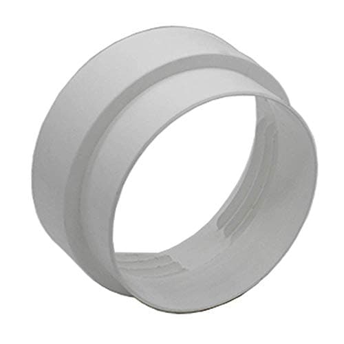 Image of Kair Threaded Connector 100mm - 4 inch for Joining Flexible Hose to Round Duct Pipe