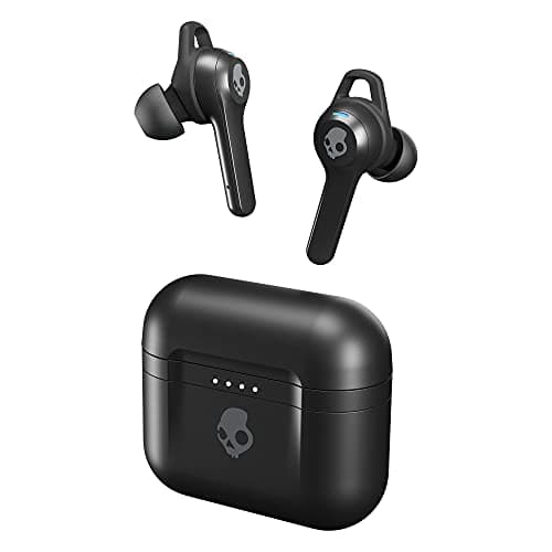 Image of Skullcandy Indy Fuel True Wireless In-Ear Bluetooth Earbuds Compatible with iPhone and Android / Wireless Charging Case and Mic / Great for Gym, Sports, and Gaming, IP55 water dust Resistant - Black
